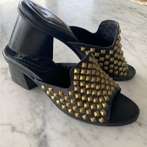 Calleen Cordero Cha-Cha Mule with Studs